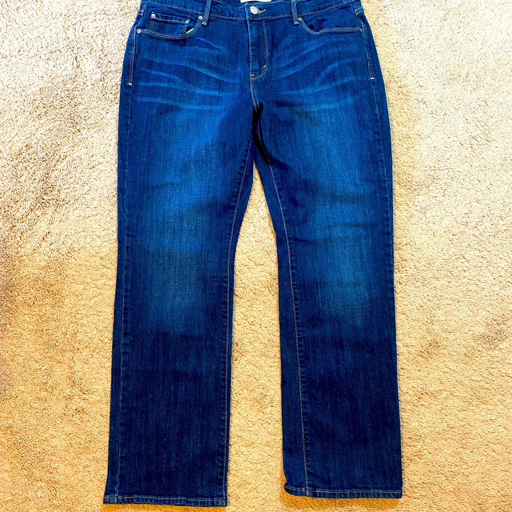 Levis 505 boot cut jeans
